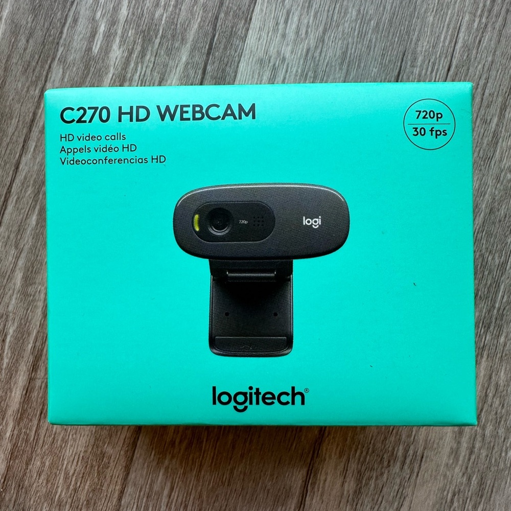 Logitech C270 Web Camera - HD Video Calls 720p 30fps New! - Picture 4 of 8
